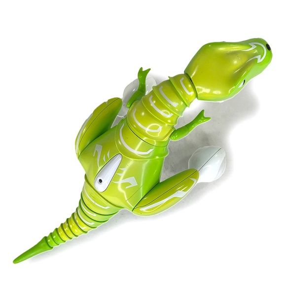 Zoomer Green Dino Rolling Interactive Toy - Picture 4 of 9